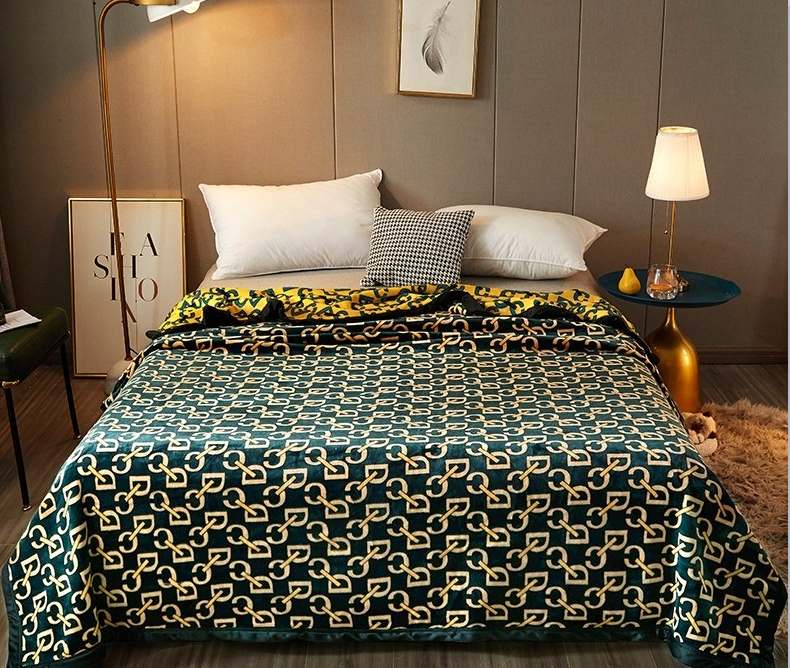 j9九游会大牌风迪奥云毯（绿色）