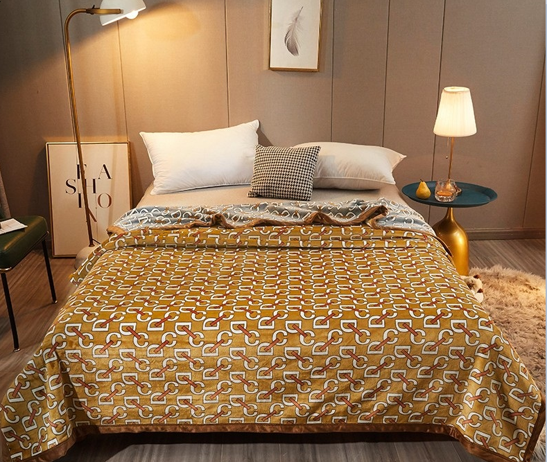 j9九游会大牌风迪奥云毯（姜黄色）